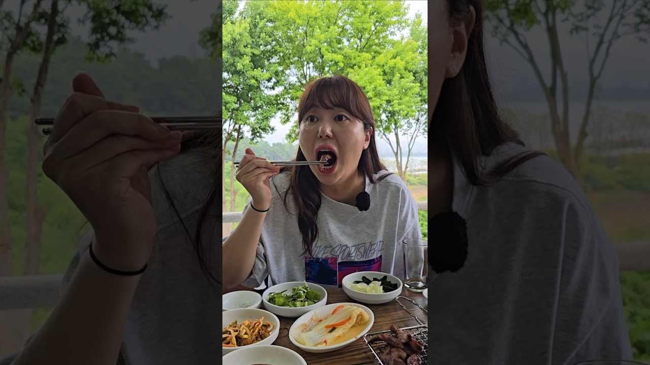 경주 한우 뷰 맛집 1등 식당은 바로 여기입니다!! (경주 한우 맛집에서) #shorts