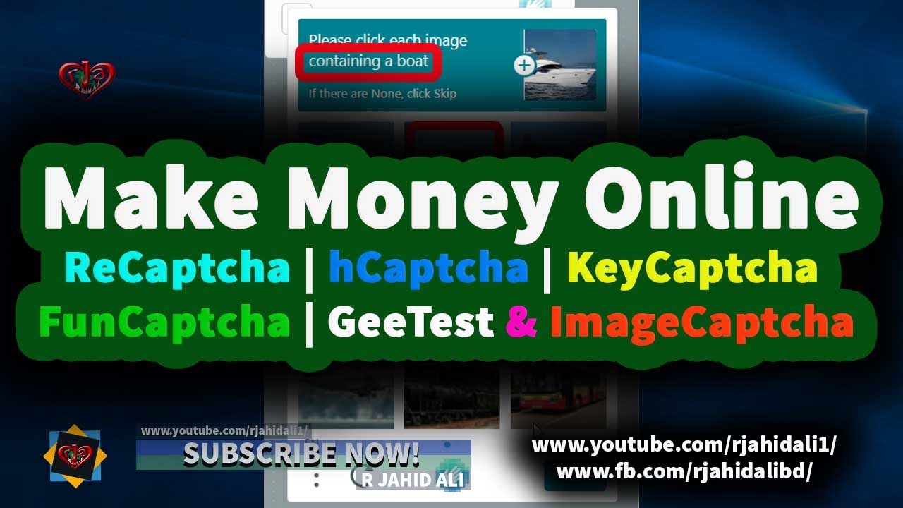 LIVE: Make Money Online at Home - Proof hCaptcha | reCaptcha ...