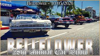 28th Annual Bellflower Blvd Car Show! Beating the Heatwave 🥵🚗