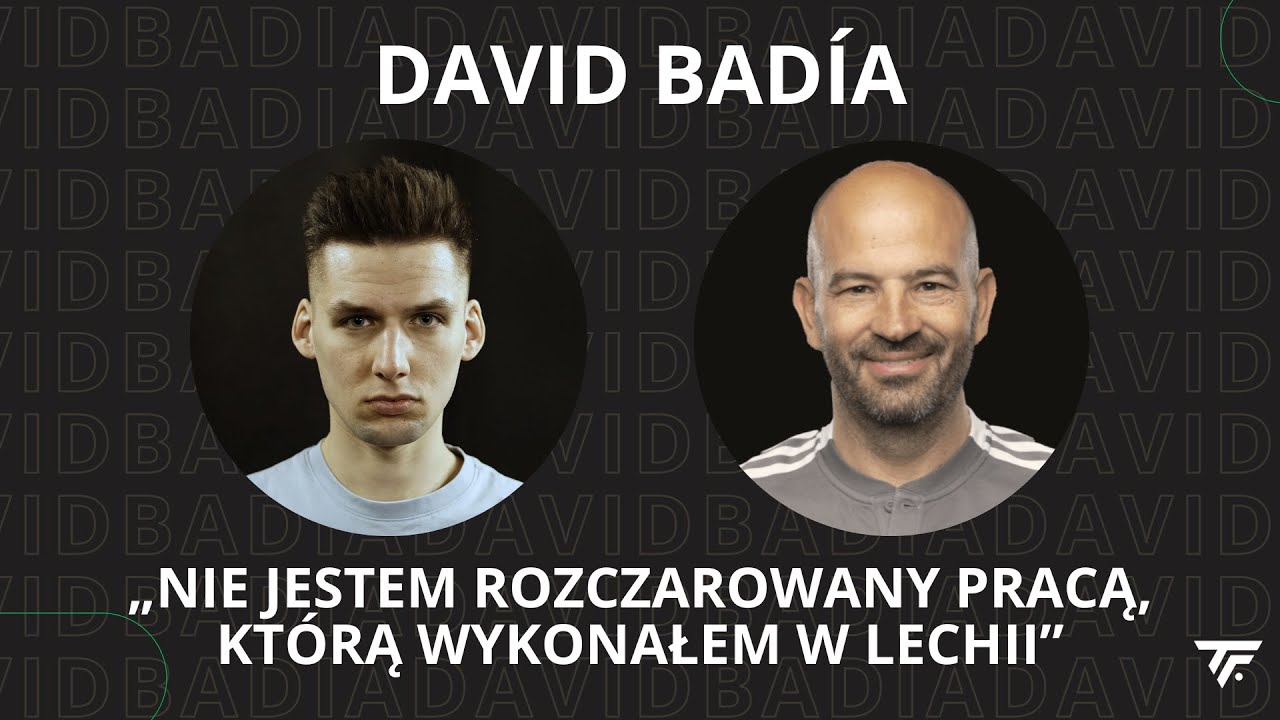 DAVID BADÍA: NIE JESTEM ODPOWIEDZIALNYM ZA SPADEK LECHII