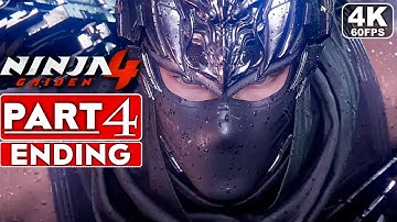 NINJA GAIDEN 4 ENDING Gameplay Walkthrough Part 4  [4K 60FPS PS5 PRO] - No Commentary (FULL GAME)