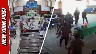 Worshippers Flee as 6.7-Magnitude Quake Hits Indonesian Church