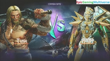 Tusk VS ARIA On The Ultimate Difficulty In A Killer Instinct Match / Battle / Fight