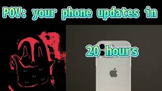 Mr incredible becoming uncanny: your phone updates in