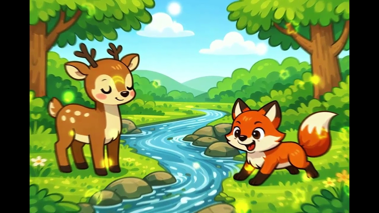 The Deer and the Fox 🦌🦊 | Hindi Moral Story for Kids