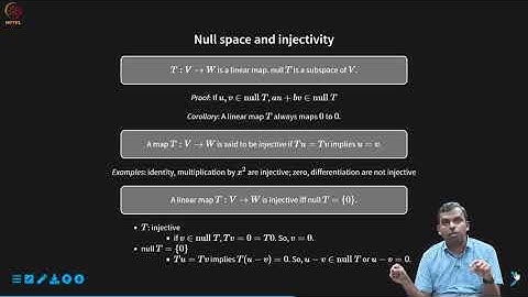 Null space, Range, Fundamental theorem of linear maps