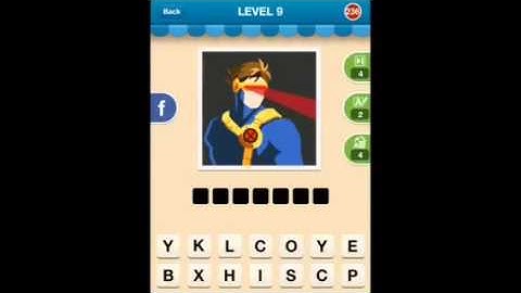 Hi Guess the Character - Level 9 Answers