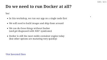 112 - Docker or not Docker