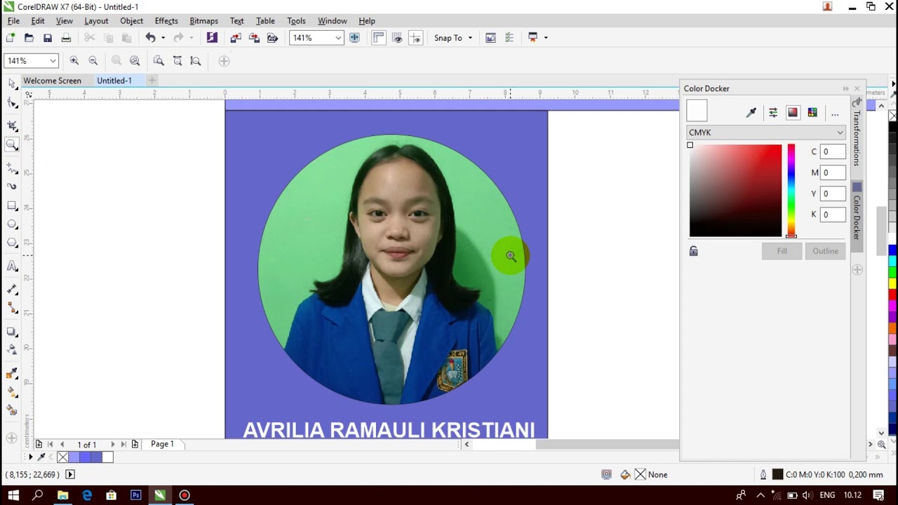 Tutorial Membuat CV Sederhana 