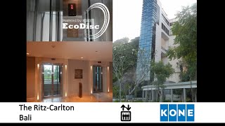 Amazing KONE MonoSpace Glass Elevators at The Ritz-Carlton Bali