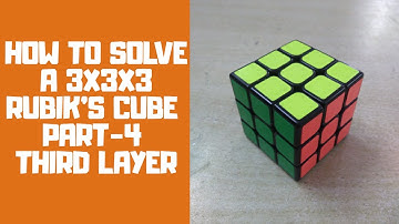 How to solve 3x3x3 Rubik