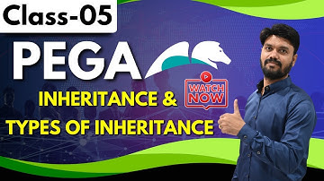 Pega Regular Class 05 | Inheritance in Pega | Types of Inheritance | For Training +91-9652532753