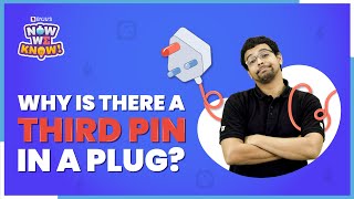 Do You Know How Does a 3-Pin Plug 🔌  Work? | Why There Is A Third Pin In A Plug | BYJU'S Now we Know