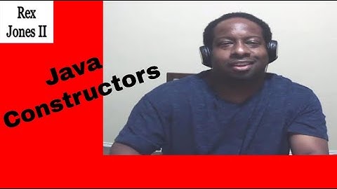 ✔ Constructors For Java Programming_Beginners Tutorials | (Video 127)