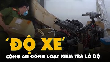 Công an đồng loạt kiểm tra các lò 