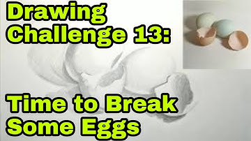 Drawing Challenge 13: Time to Break Some Eggs - April 8, 2020 chad brown