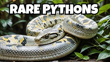 The RAREST Albino Carpet Pythons in the World !