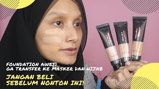 L'OREAL INFALLIBLE 24H MATTE COVER | FOUNDATION #VIRAL DI MASA PANDEMI & WEARTEST 5 JAM !