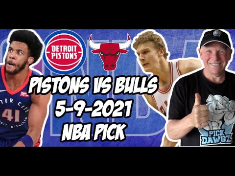 Detroit Pistons vs Chicago Bulls 5/9/21 Free NBA Pick and Prediction NBA Betting Tips Detroit Pistons vs Chicago Bulls 5/9/21 Free NBA Pick and Prediction NBA Betting Tips
