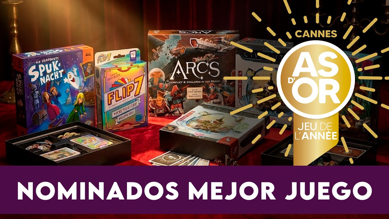 Juegos NOMINADOS a los premios As d'Or 2025