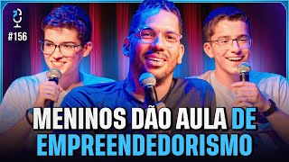 MENINOS DÃO AULA DE EMPREENDEDORISMO E JOEL JOTA COM LIÇÕES DE VIDA | JOTA JOTA PODCAST #156