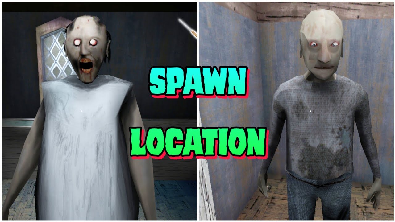 Spawn location of Granny and Grandpa in Granny 3 YouTube