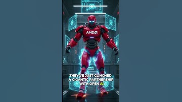 AMD & OpenAI Unite! A New Threat to NVIDIA’s Robot Empire#robot #OpenAI #ChatGPT #NVIDIA
