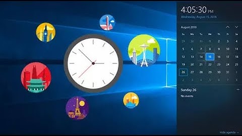 How to set a Digital or an Analog clock in the baground screen 😃😃 easiest way 😜
