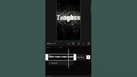 Text Animation Tutorial: How to Create a Cinematic Opening Text with Cosmic Effect on CapCut?