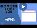 Opening Website in Kiosk Mode with LabVIEW