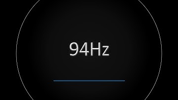 94Hz BASS Frequency BURP (Test Tone)