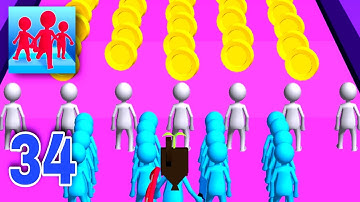 Join Clash 3D  -  Part 34 levels 227 to 231  Gameplay Walkthrough  LILU (iOS & Android)