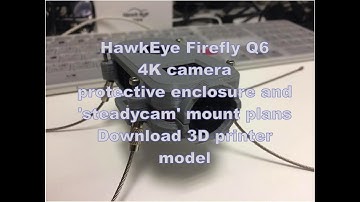 HawkEye Firefly Q6 protective case and mounting