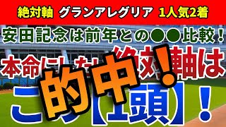 安田記念2021【絶対軸1頭】公開！本命を決める上での『判断材料』とは！？能力＆コース適性上位の絶対軸はアノ馬！