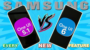 One UI 6 vs One UI 5.1 - Every New Feature Compared!