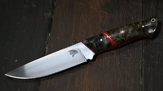 Knife making. Bushcraft knife. #knife #knifemaking #bushcraft #diy