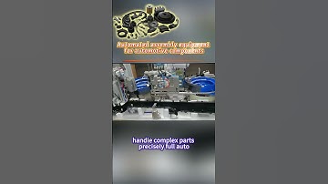 Assembly machine for automotive applications | Design of automated equipment #machineassembly