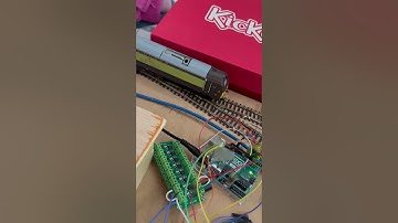 Arduino Control Automatic Interlocked Model Railway Layout Concept #modeling #modelrailway #arduino