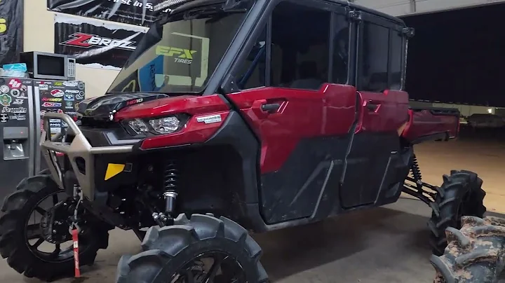 Lifted Canam Defender Limited - MB OFFROAD Build