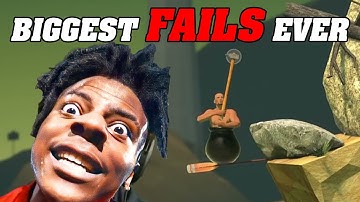 MUST WATCH: IShowSpeed Rides The Snake On Getting Over It And Completely Freaks Out