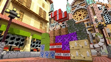 TETRIS IN MINECRAFT WORLD V2 | 3D SIMULATION