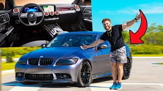 I Gave my Girlfriend's $2,000 BMW a SUPERCAR Interior and its Amazing!