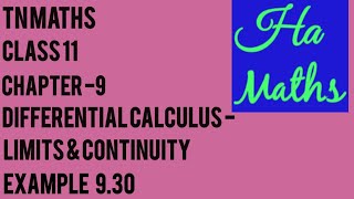 🤔Example 9.30 (important 2markQ)@hare-maths92