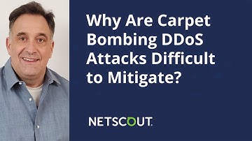 One Smart Question: Why Are Carpet Bombing Attacks Difficult to Mitigate?