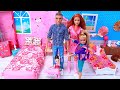 Barbie Doll Morning Family Routine for School - Best Videos Compilations - PLAY DOLLS
