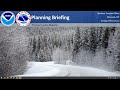 NWS Missoula Weather Briefing