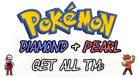 Pokemon Diamond and Pearl - How To Get Every TM | Action Replay Codes