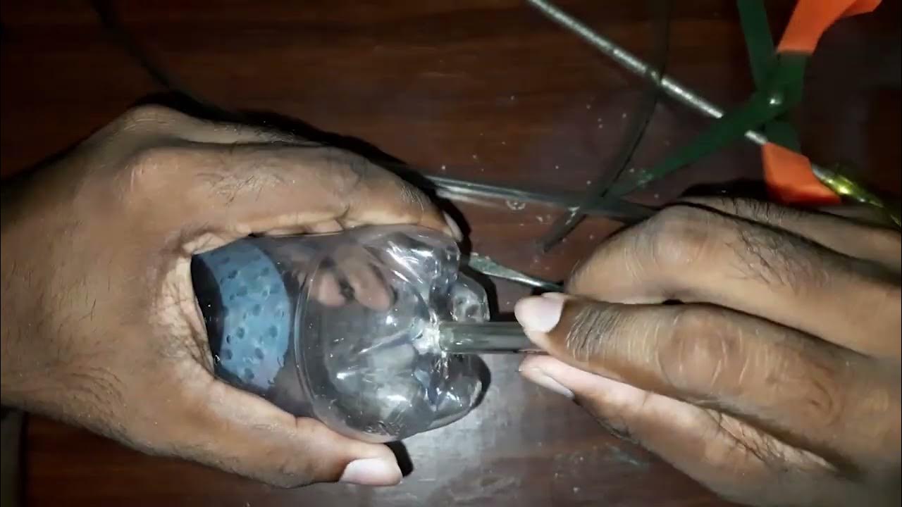 How to make a siphon at home for free නොමිලේ නිවසේදී සිෆෝන් සාදා
