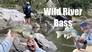 Remote NSW Wild River Bass Fishing Adventure