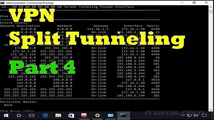 Configuring and Troubleshooting VPN Split Tunneling on Windows 10 - Part 1